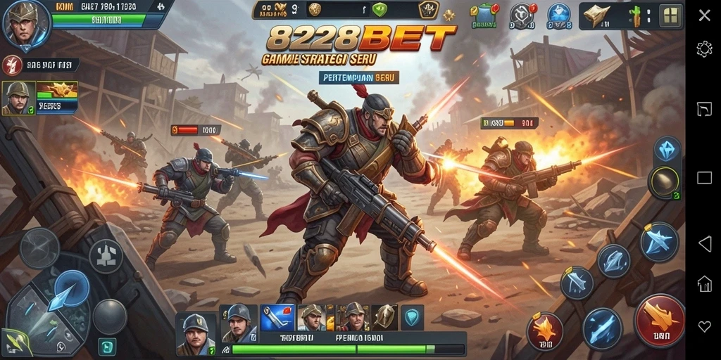 Tampilan antarmuka gameplay 828BET yang seru dan menarik.