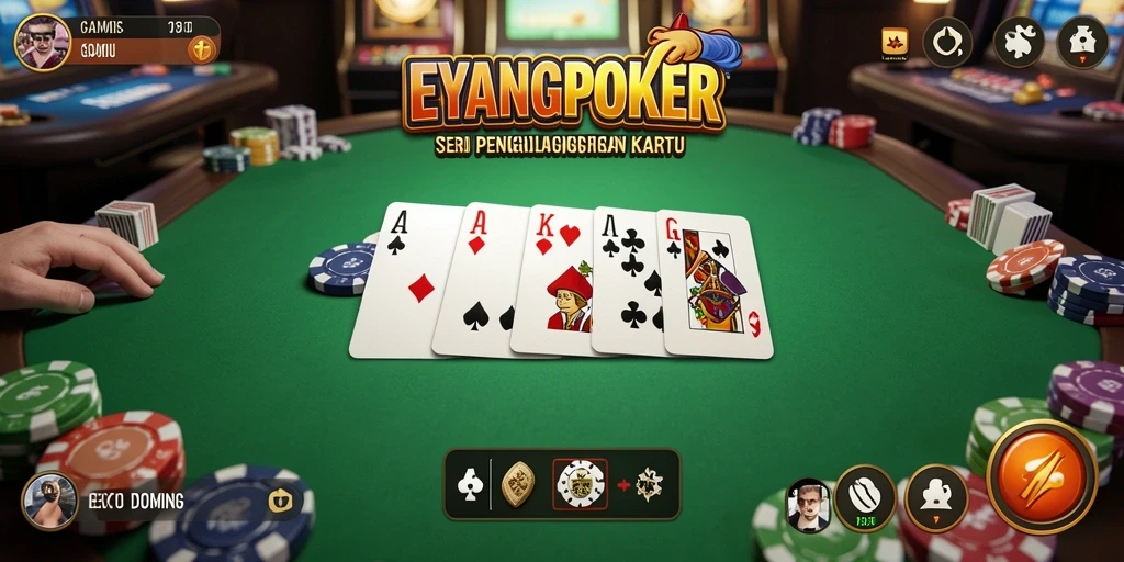 Tampilan gameplay seru dalam permainan Domino.