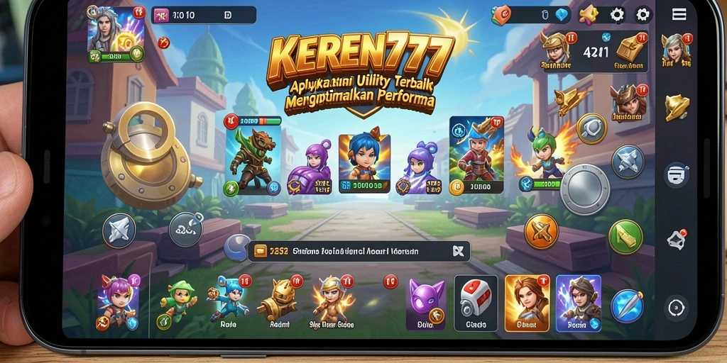 Tampilan antarmuka seamless KEREN777 dalam mengoptimalkan perangkat.