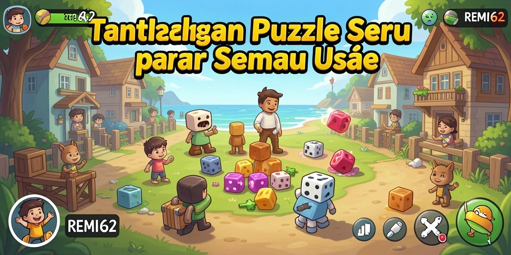 Tampilan menarik dari gameplay <strong>REMI62</strong> yang penuh tantangan puzzle.