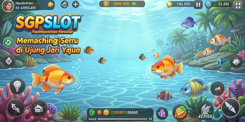 Tampilan gameplay SGPSLOT yang seru dan penuh aksi memancing.