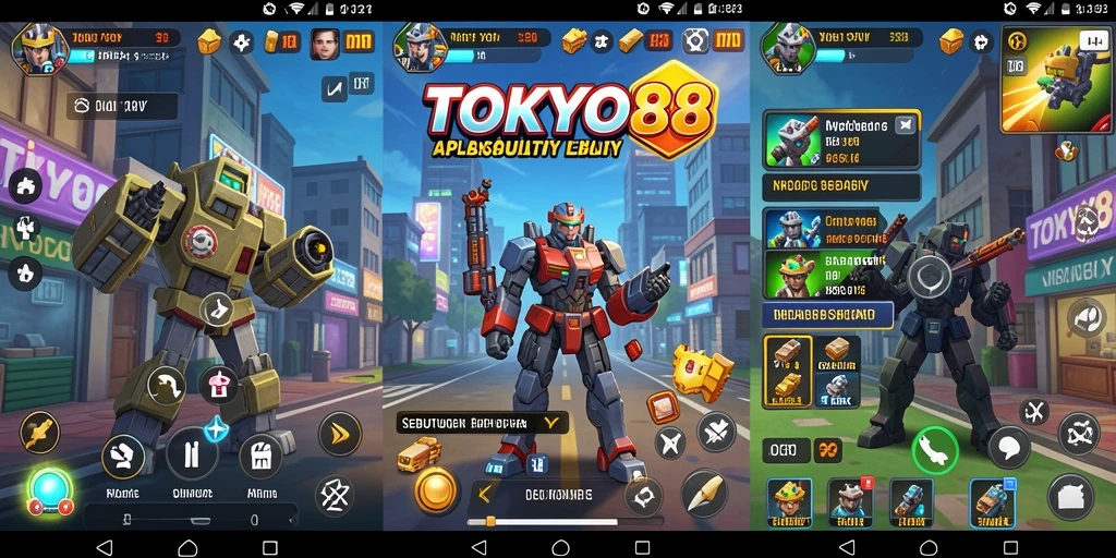 Tampilan antarmuka TOKYO88 yang intuitif dan menarik.